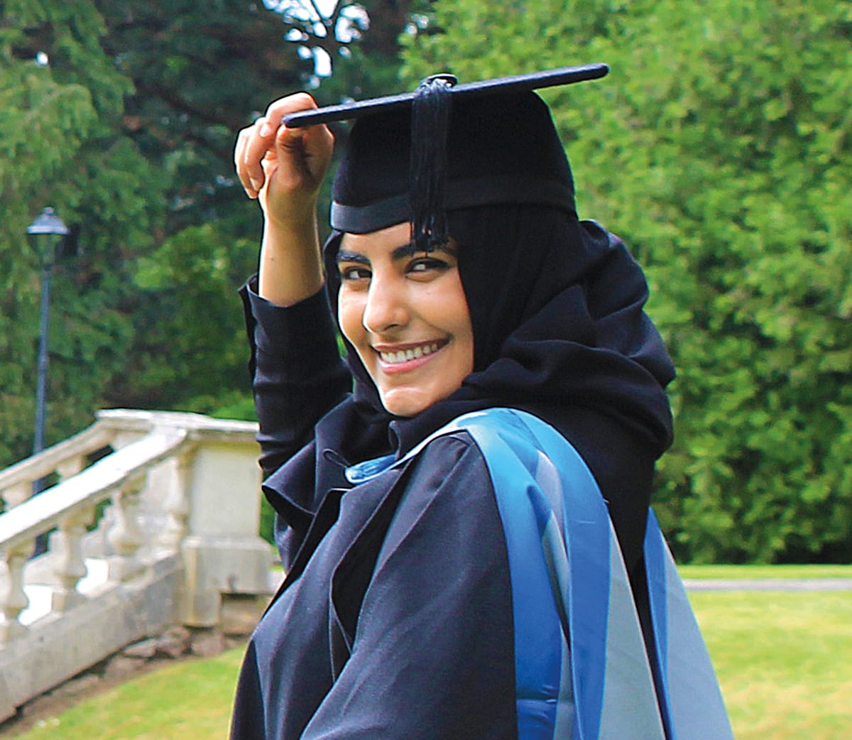 Student at graduation