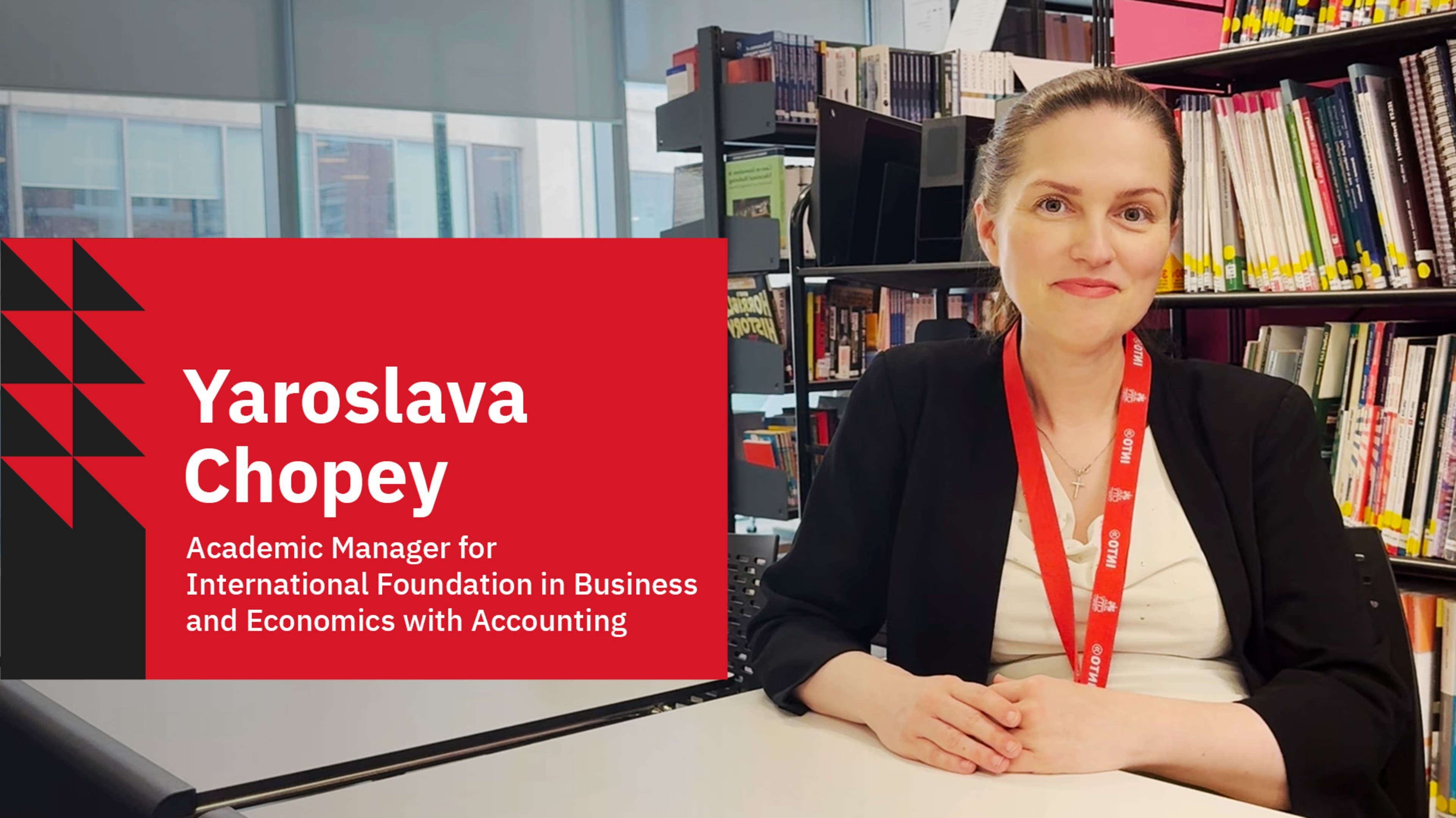 Staff headshot and title