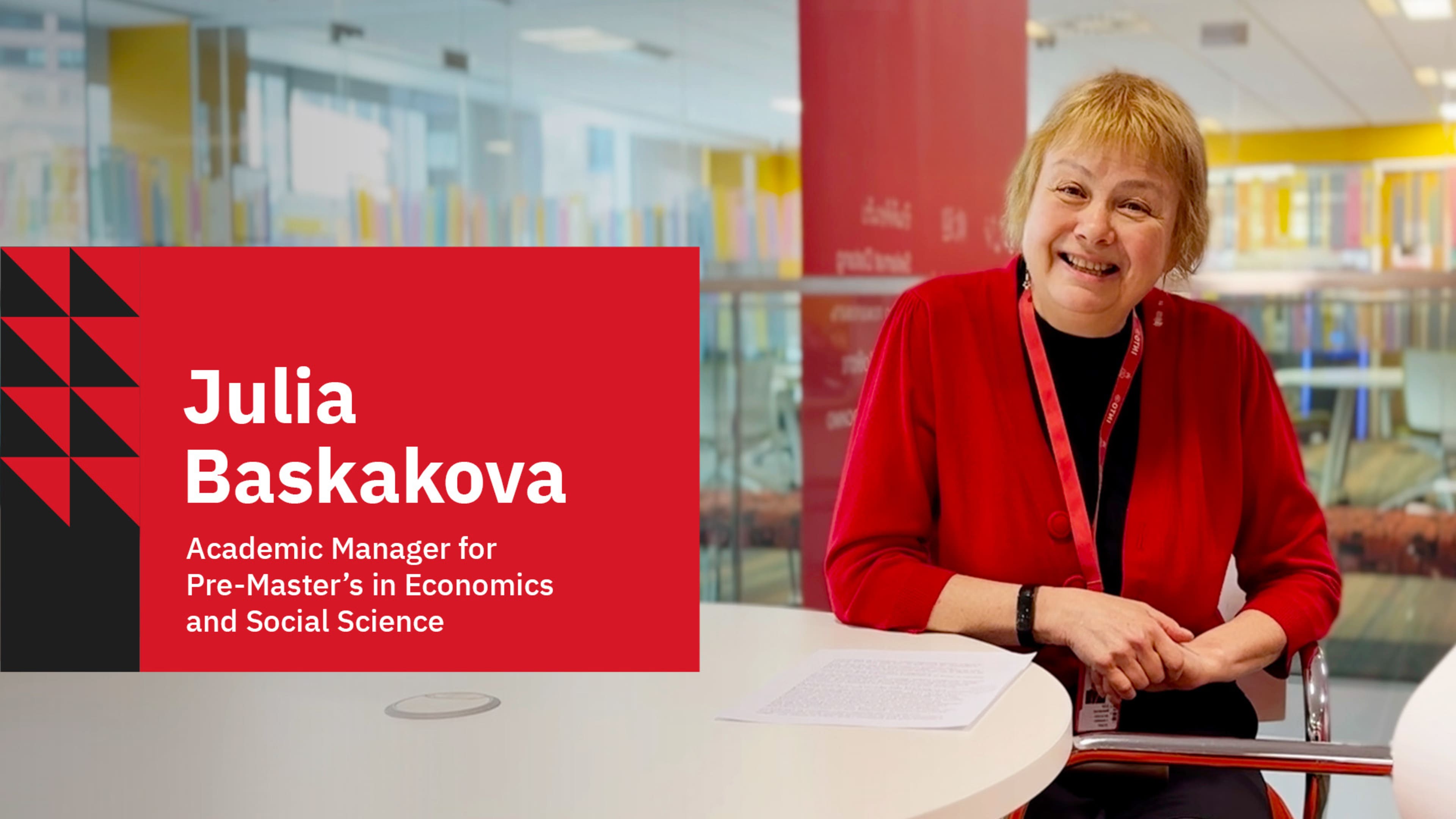 Staff headshot and title