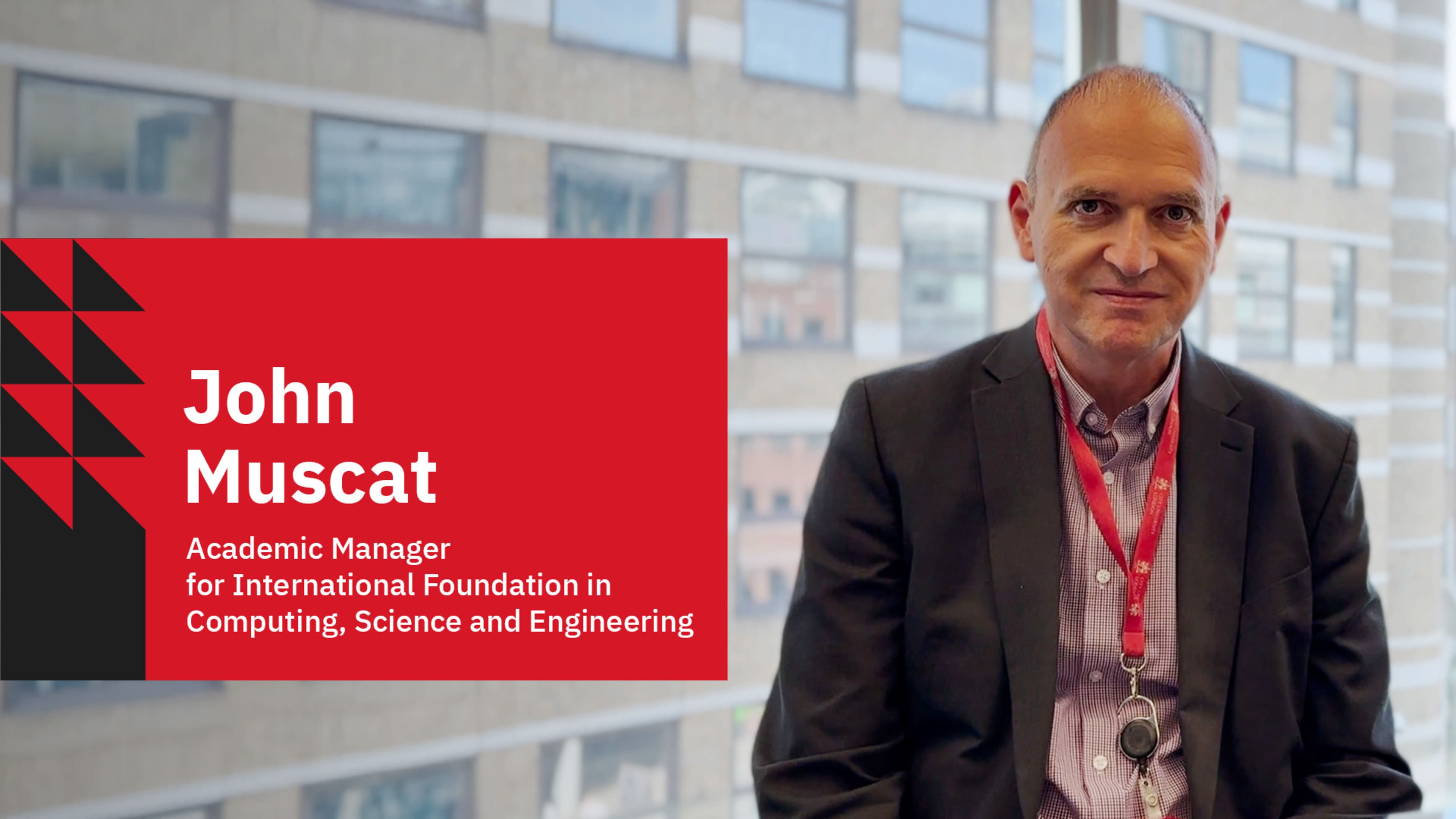 Staff headshot and title