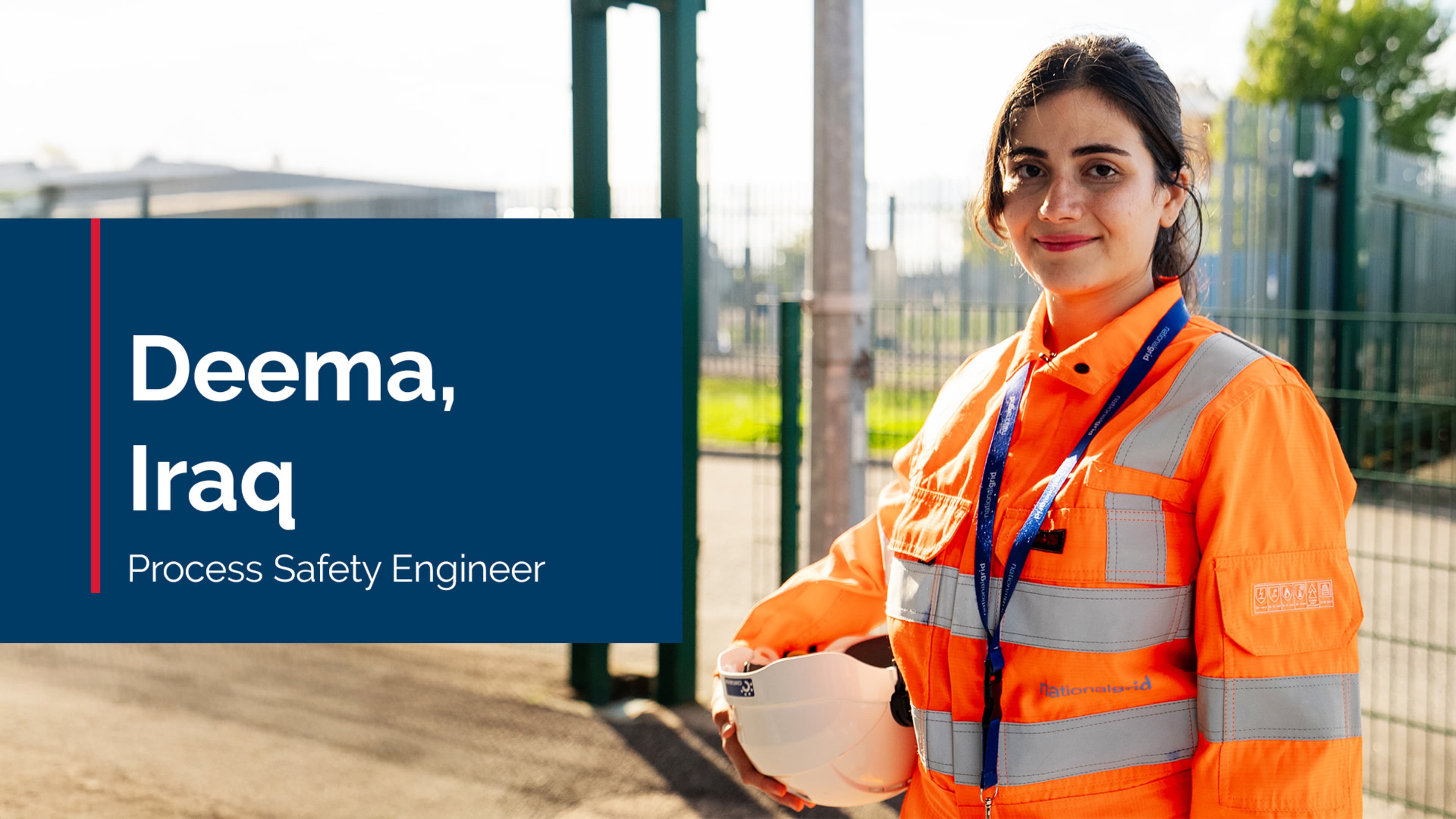 Engineer wearing PPE