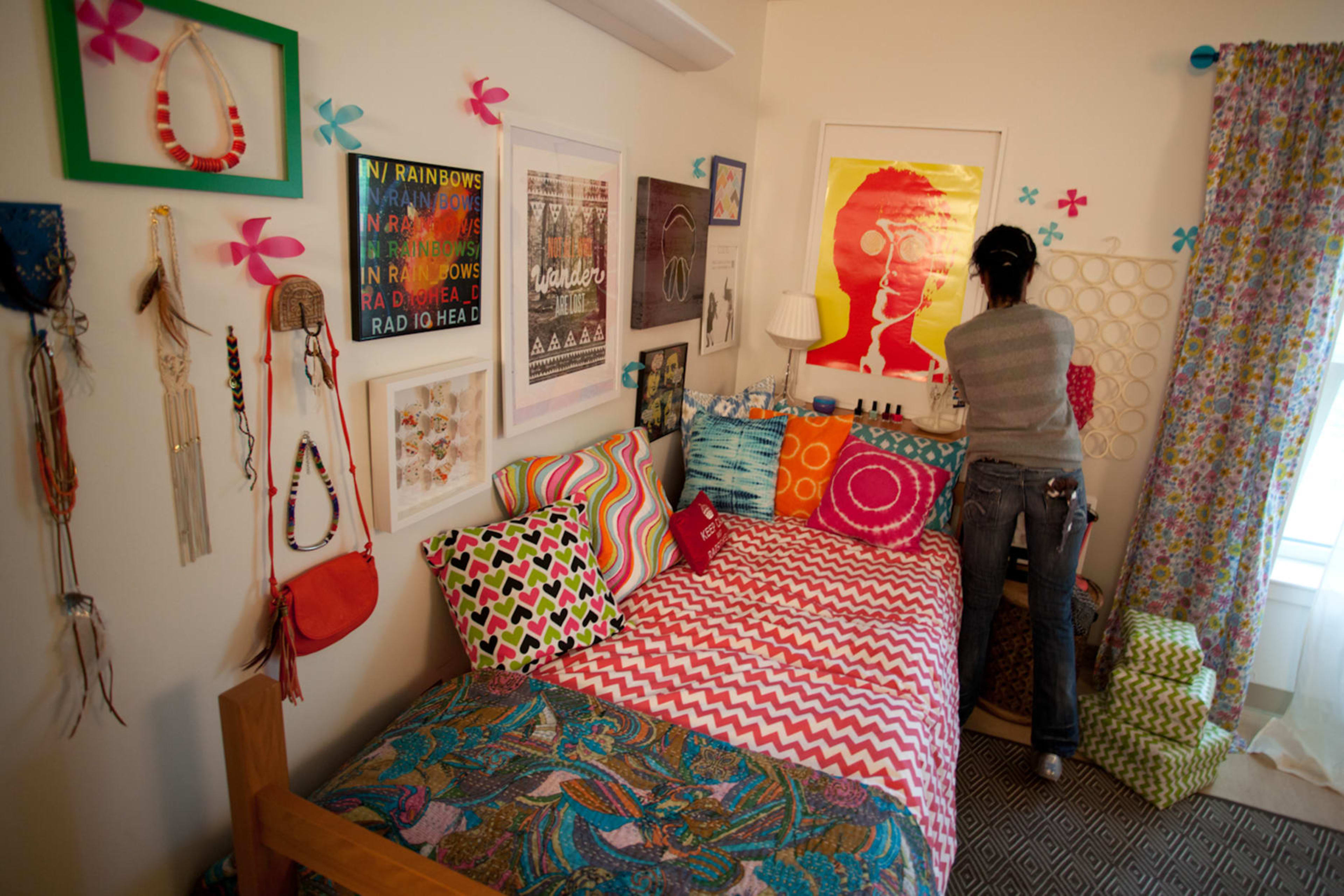 Accommodation for residence hall room at Drew University