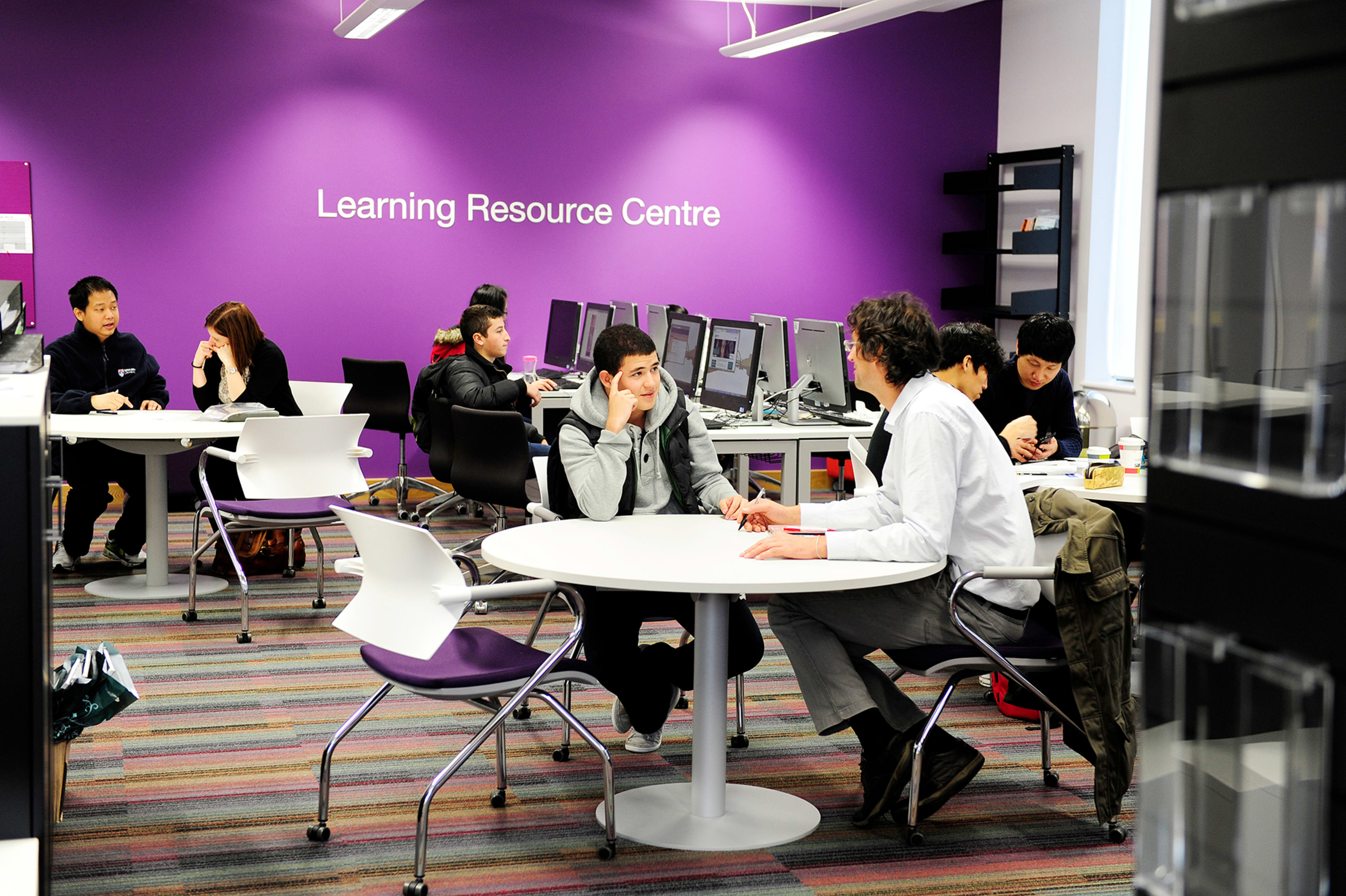 Learning Resource Center in INTO Center