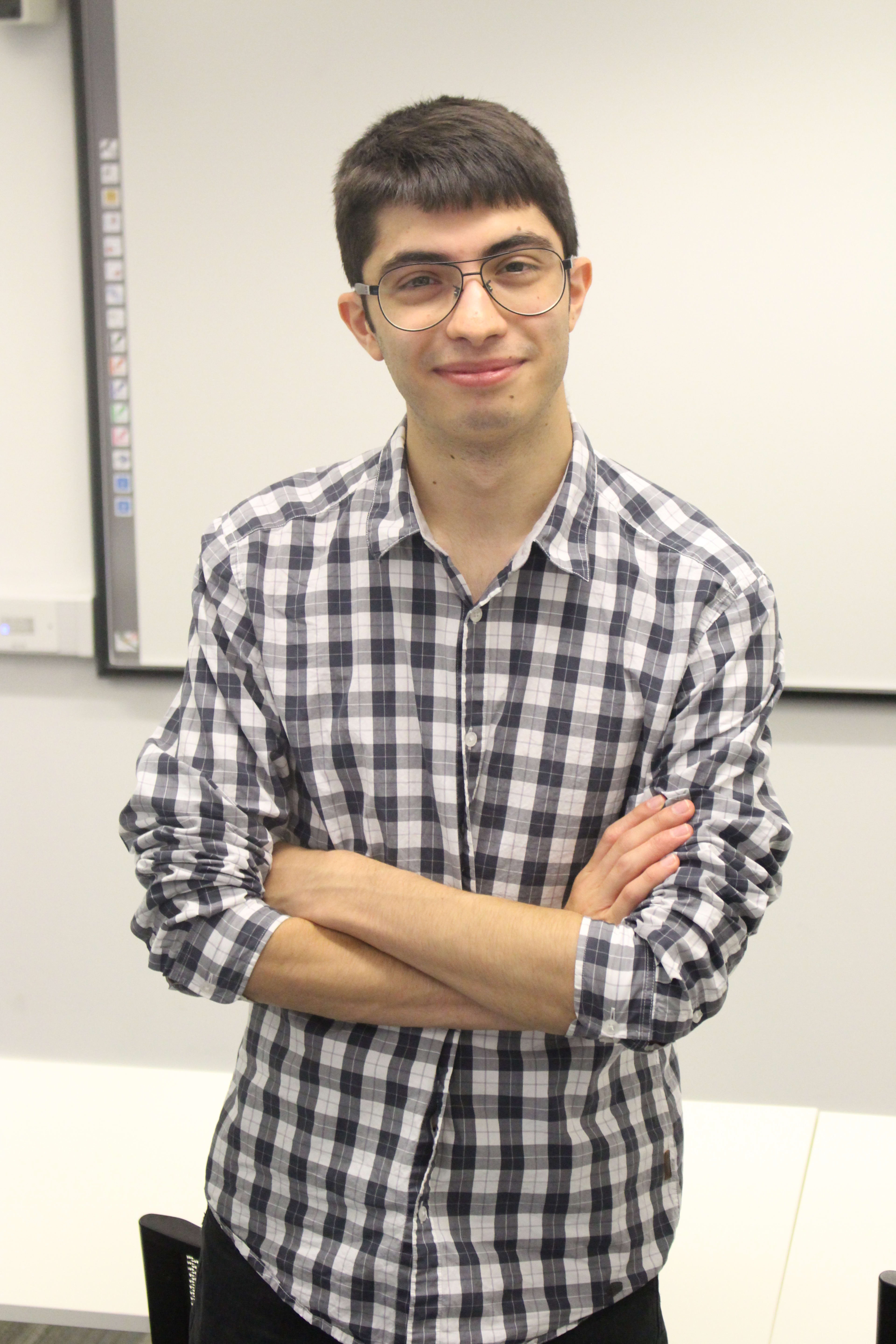 Photo of international student Eduardo at INTO London
