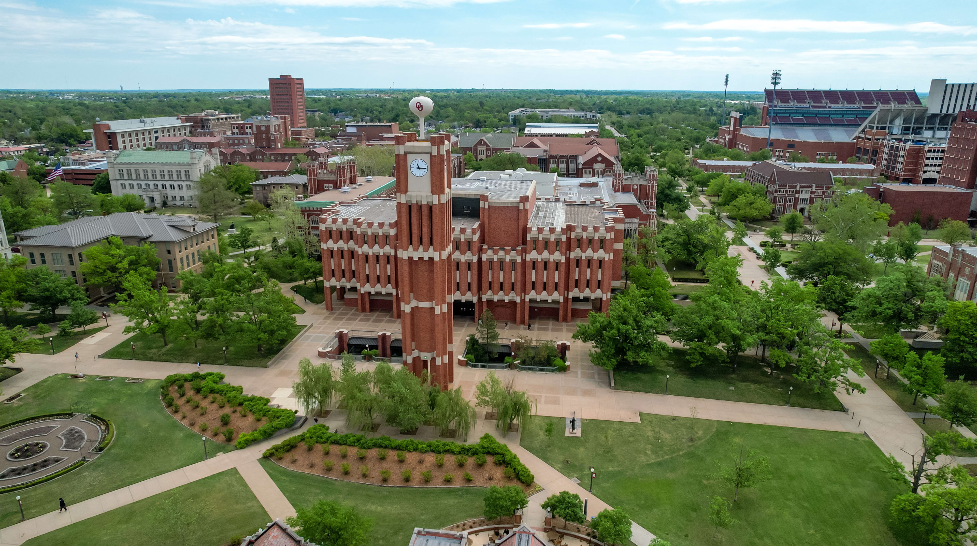 University of Oklahoma campus 
