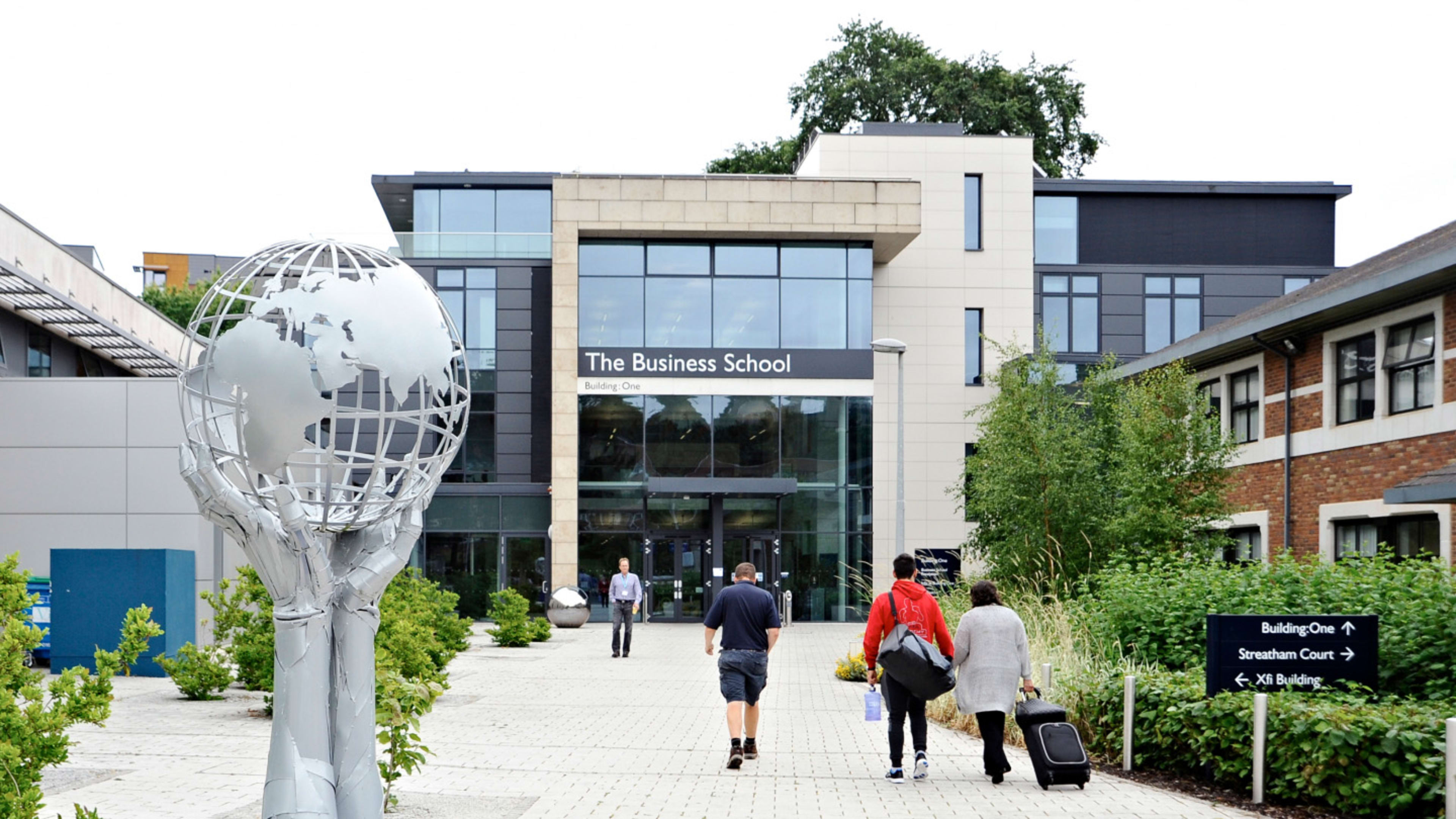 Exterior image of Exeter Business School building  