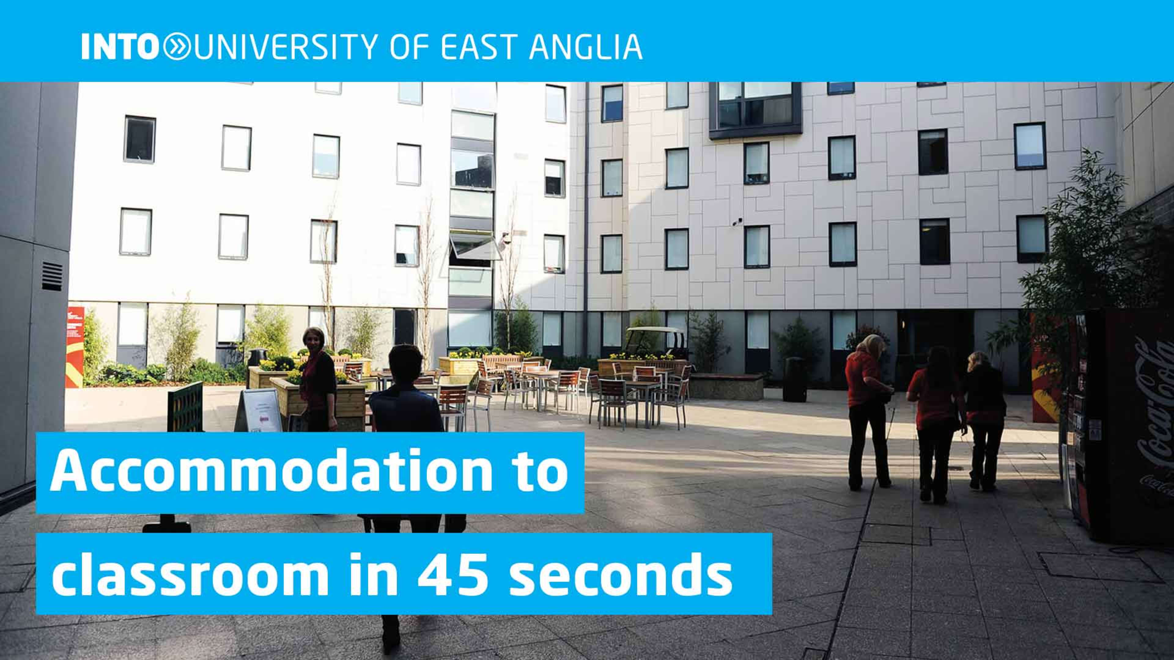 Accommodation to classroom in 45 seconds