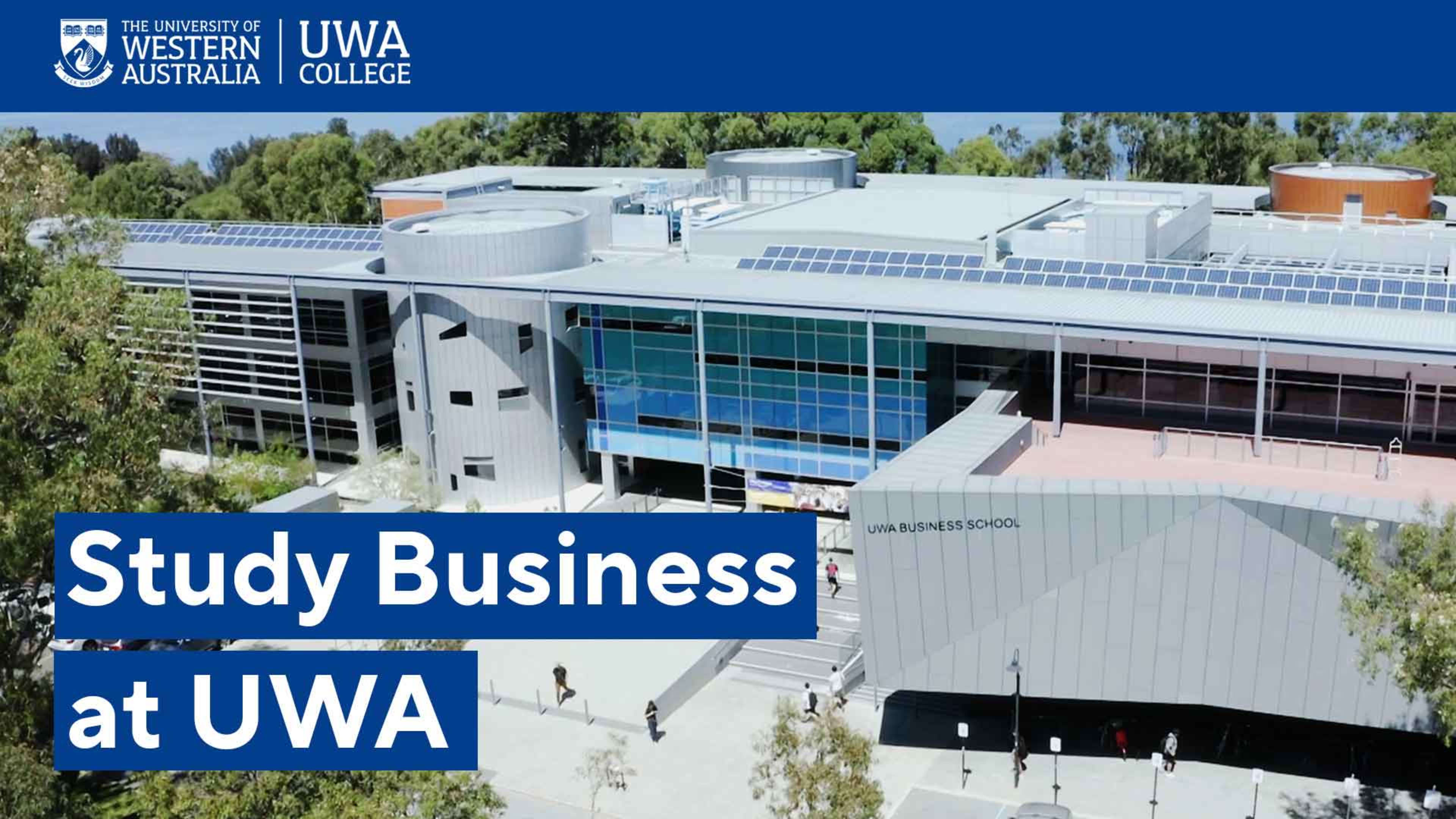 UWA / Study Business / Video thumbnail