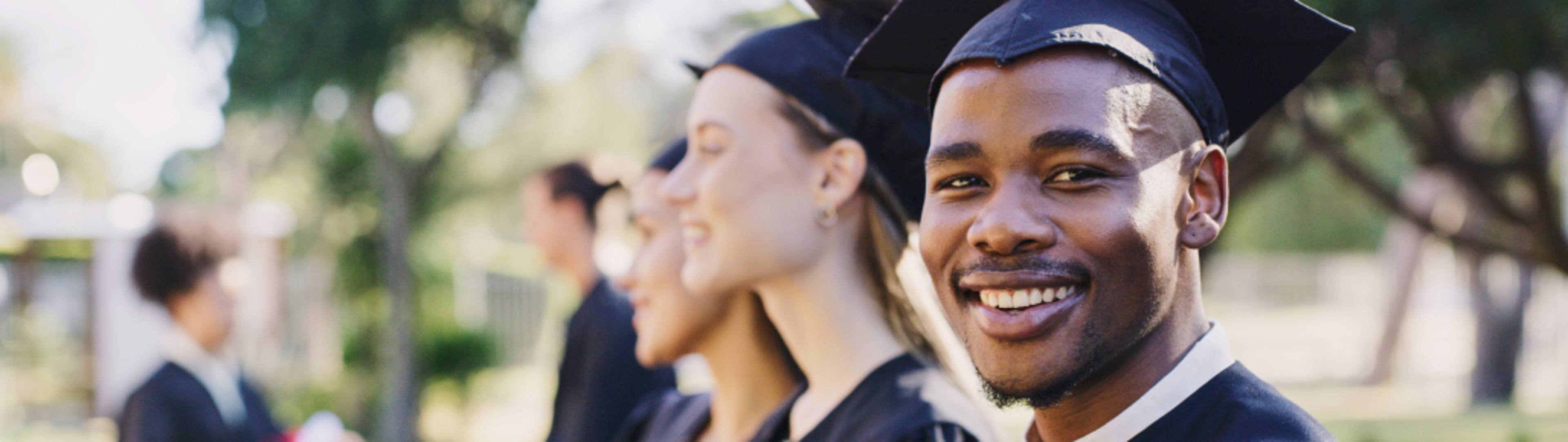 Image of students at graduation