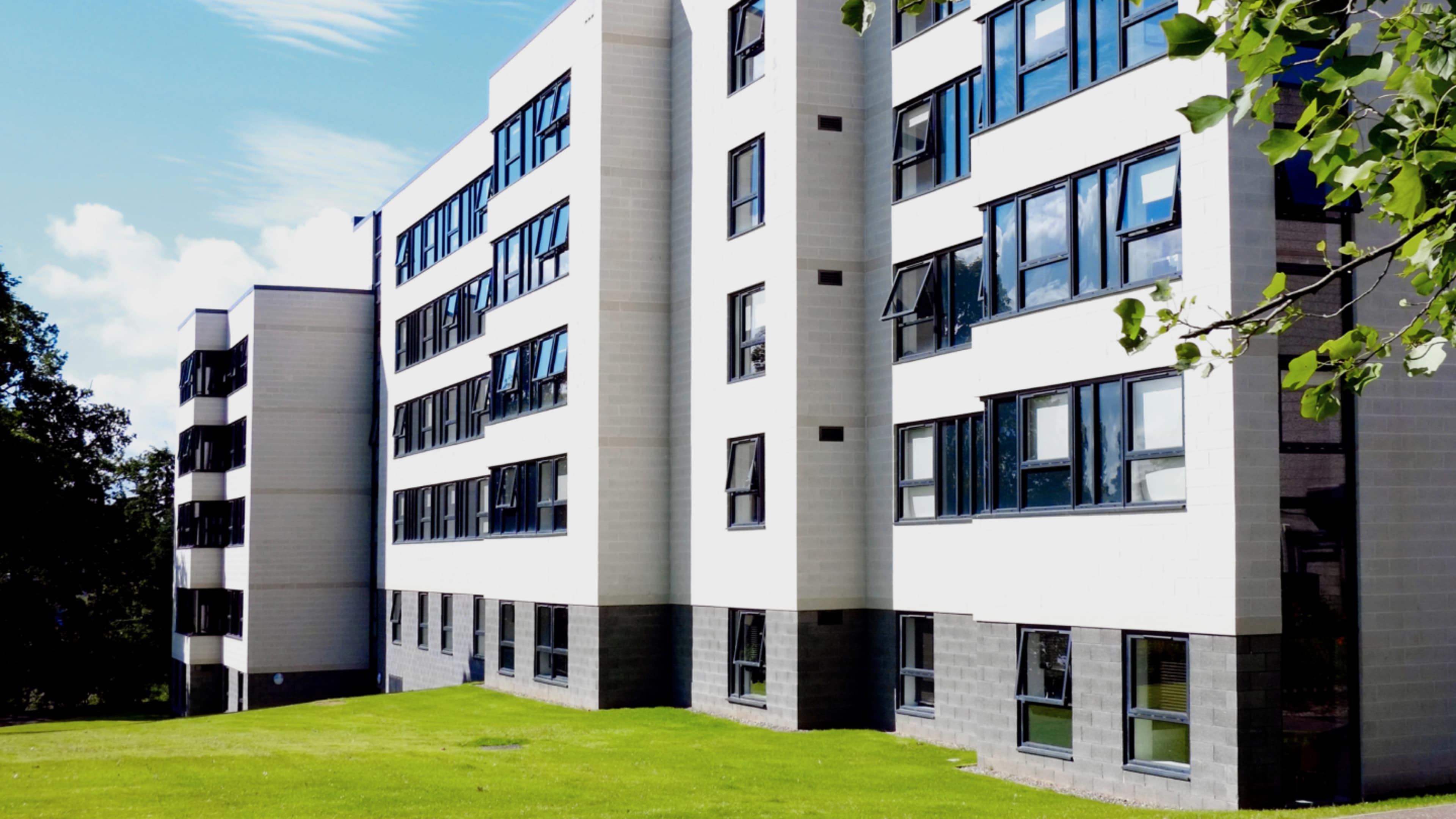 INTO University of Stirling accommodation exterior