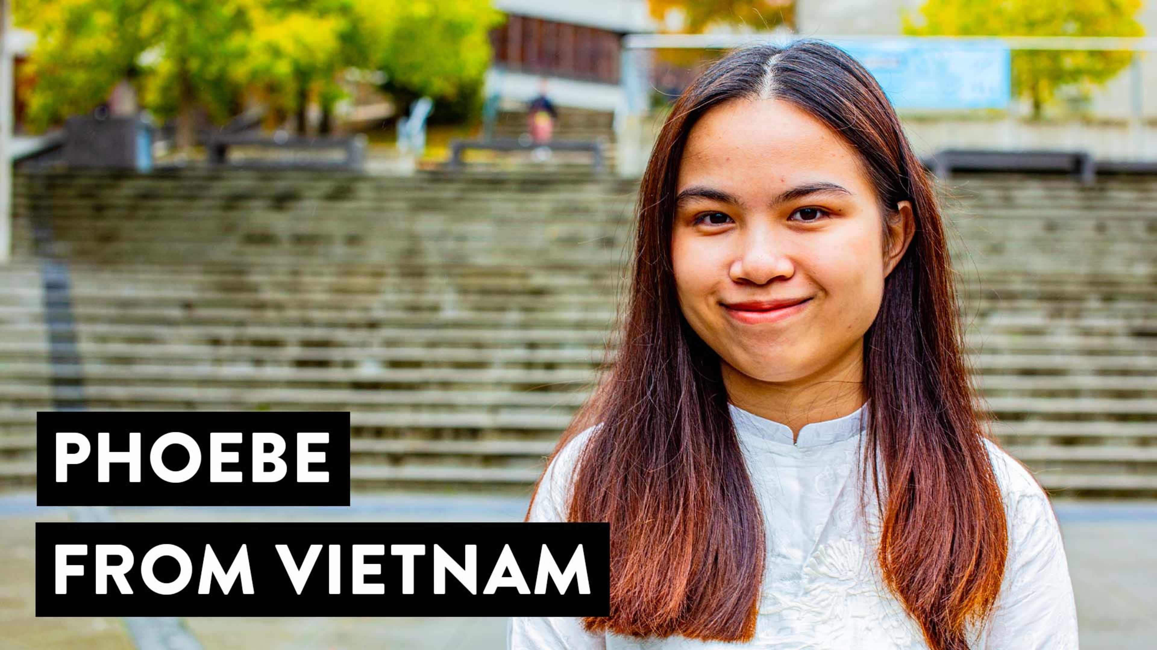 Thumbnail showing a smiling student with on-screen text