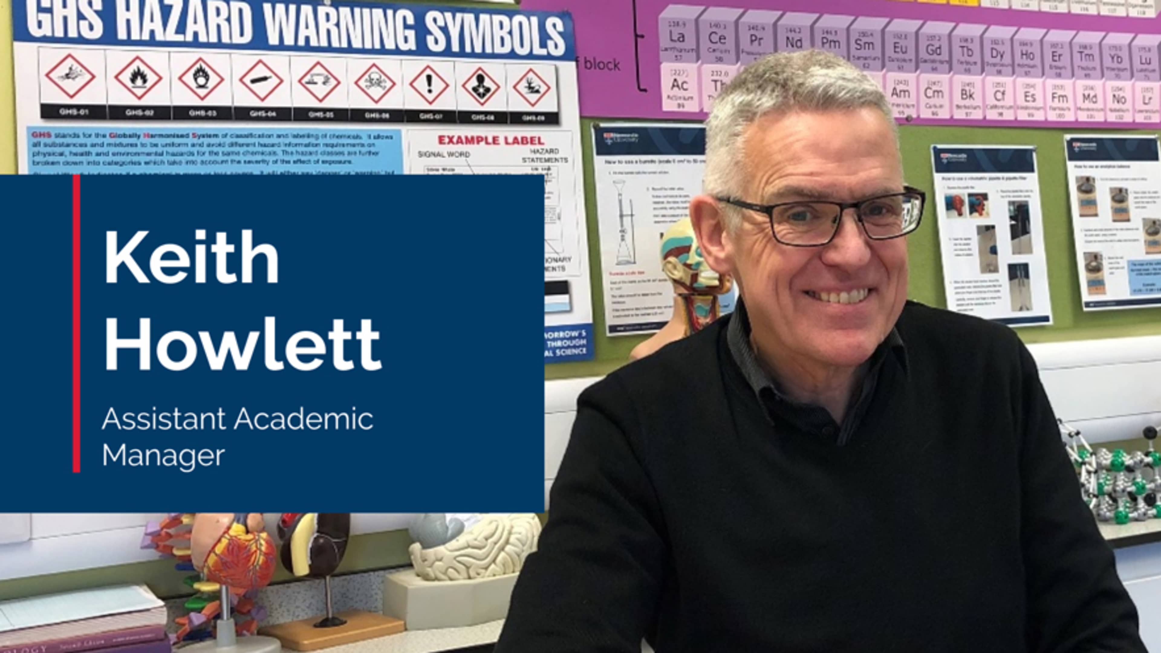Keith Howlett, Assistant Academic Manager