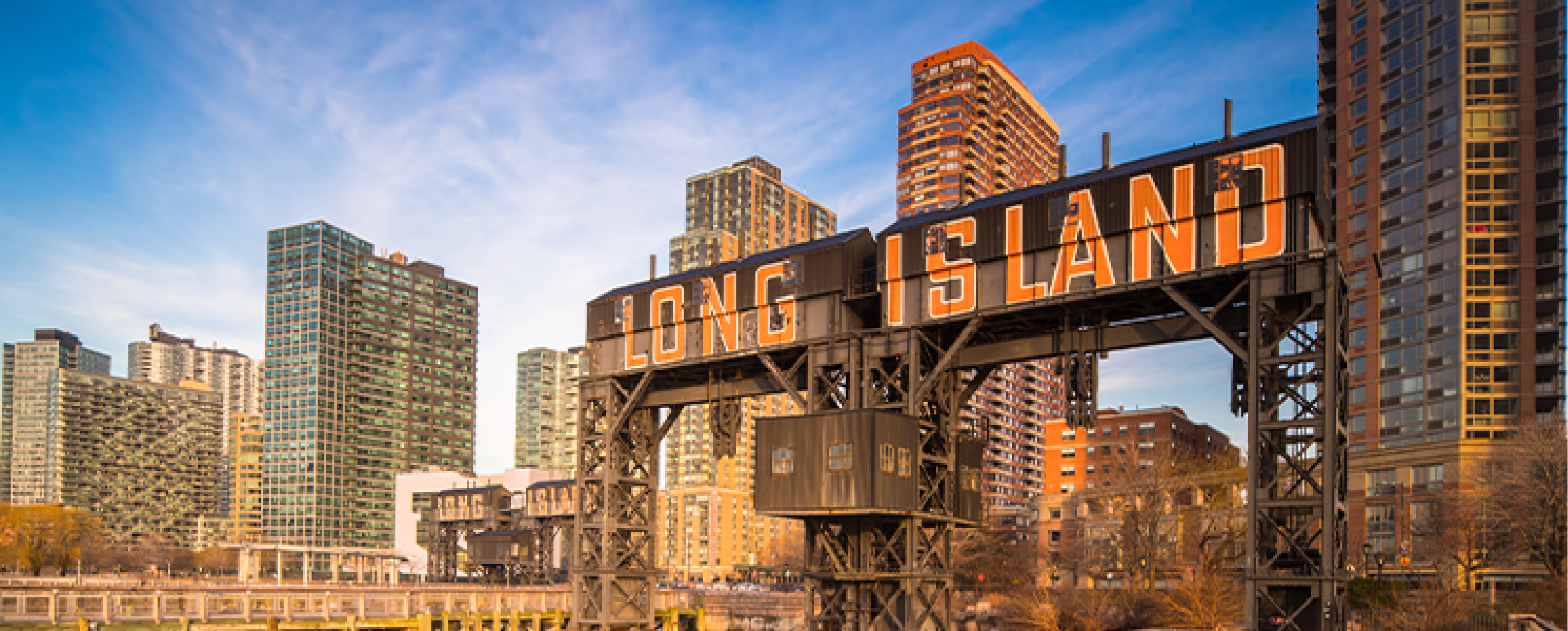 Loing Island City infrastructure shot
