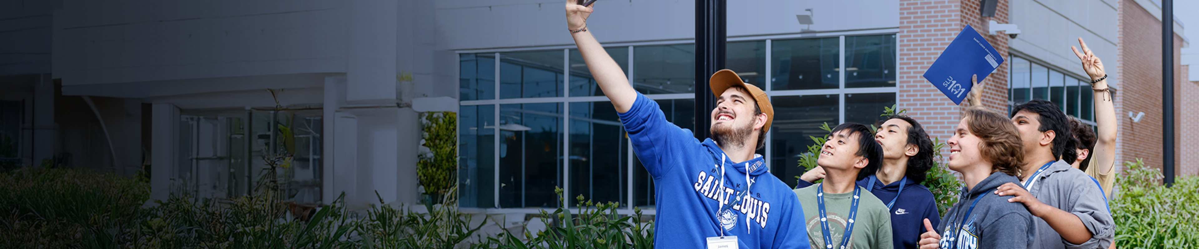 SLU students groupie